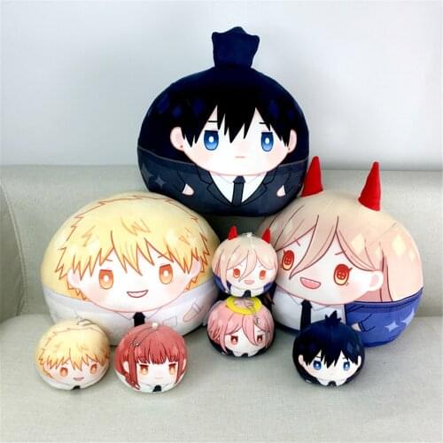 Cosmile Chainsaw Man Denji Makima Power Hayakawa-cho Plush Doll Toys Pillow Stuffed Cosplay Props