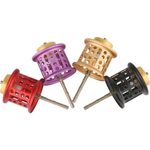 Fishing Line Spool All-metal DIY Fishing Reel Microcast Spool