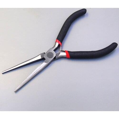 1PC Wire Cable Cutter Multitools Electrical Stripping Insulated Side Long Nose Pliers Nipper Mini Anti-slip Rubber Hand Tools