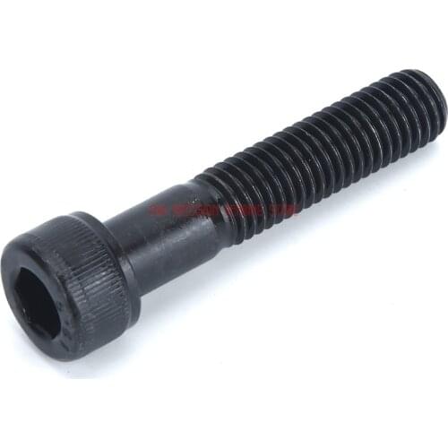M12 Lengthen Din912 12.9 High Strength Alloy Steel Cup Head Hexagonal Reverse Thread Black Left Tooth Bolt Anti-tooth Screw