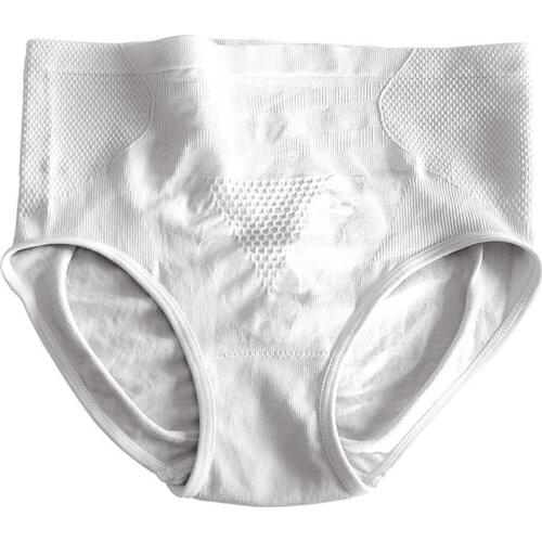 High Waist Tummy Underwear Women Fashion Cozy Lingerie Womens Underpant Quality High Intimates Briefs U8A9