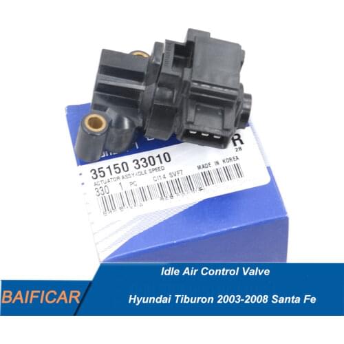 Baificar Brand New Genuine Idle Air Control Valve (IAC) 35150-33010 For Hyundai Tiburon 2003-2008 Santa Fe