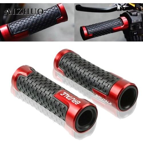 Motorcycle handlebar grips Handle hand bar grip 22mm Accessories For MV Brutale 675 800 RR 989R 920 900 1090RR 1078 RR 910 750