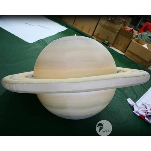 LED Light Ball Planet Inflatable Saturn UFO Balloon