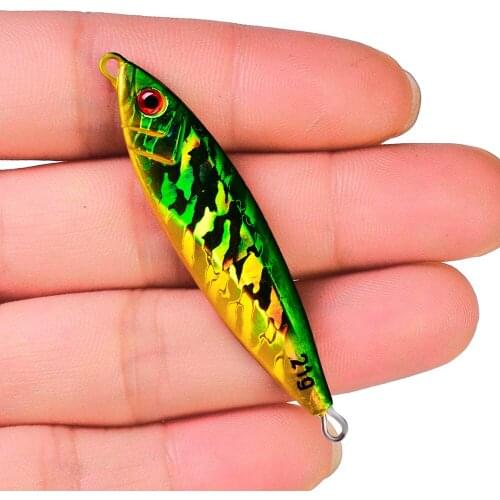 1PC 14g 21g 30g Metal Fishing Lures Lead Fishing Baits Metal Slow Jig Jigging Spoon Spinner Artificial Hard Bait Fishing Tackle