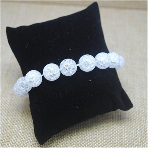 Crack crystal womens bracelets new designs beads round ball top fashion bracelets for collections size 8mm 10mm 12mm good you