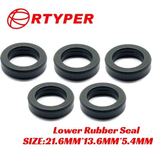 100 PCS Fuel Injector 06164-P8F-A00 Lower Rubber Seal 22013 For Honda Odyssey 3.5L V6