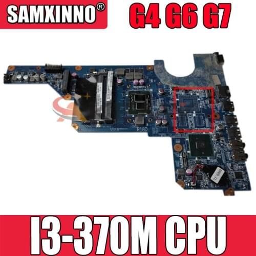 AKemy laptop Motherboard For HP Pavillion G4 G6 G7 G4-1000 G6-1000 I3-370M Mainboard 655990-001 655990-501 DAR18DM86D0 HM55