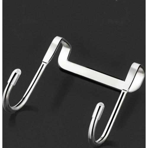 Stainless Steel Free Punching Cabinet Door Without Trace Hook S-type Door Hanger Hanger Door Back Coat Hook Small Hook