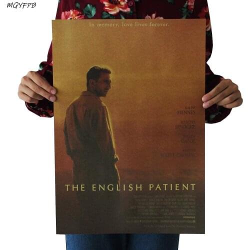 Movie The English Patient Kraft Paper Poster Home Wall Room Decoration Painting 50.5x35cm