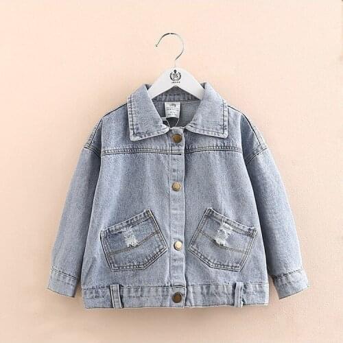 Kingguo Denim Jackets For Girls