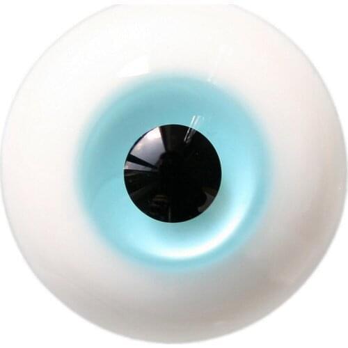 [wamami] 6mm 8mm 10mm 12mm 14mm 16mm 18mm 20mm 22mm 24mm Blue Glass Eyes Eyeball BJD Doll Dollfie Reborn Making Crafts