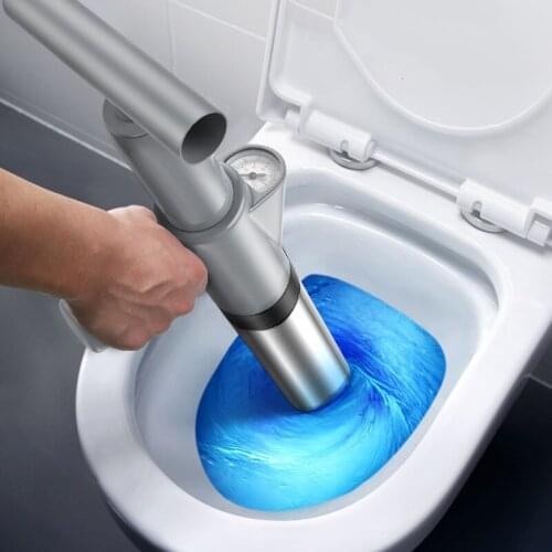 Bathroom Accessories Multifunctional High Pressure Plunger Universal Tool For Sewer Pipe Toilet Blockage Household Cleaning Prod