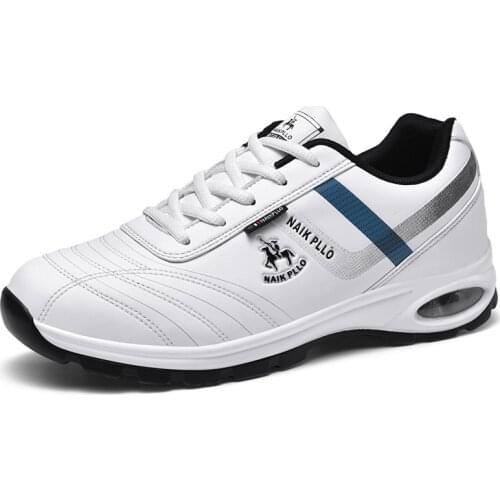 White Mens Sports Shoes Comfortable Low-Top British Style Mens Sports Shoes 2021 Fall Spring Spring