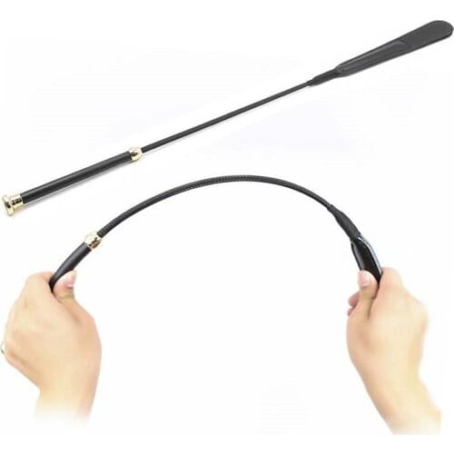 25" Real Riding Crop Corium Whip with Genuine Leather Top Premium Quality Crops Equestrianism Horse Crop