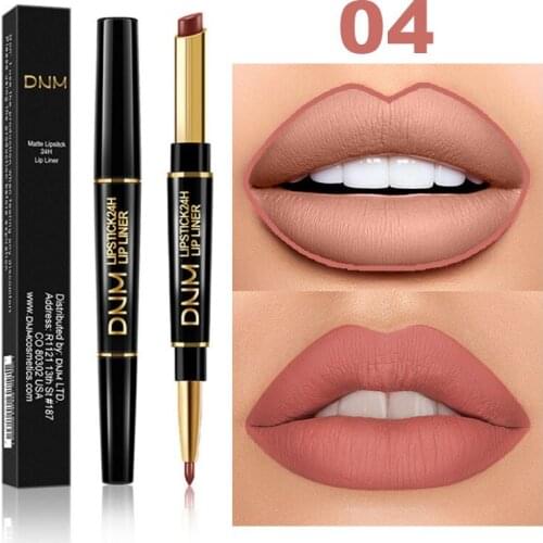 Lipstick Pencil Lip Liner Waterproof Matte Makeup Contour Tint Sexy Red Matte Long Lasting Moisturizer Lipliner Cosmetics TSLM1
