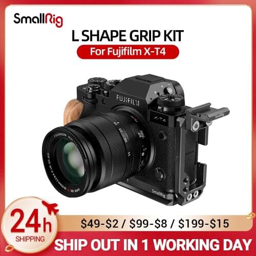 Smallrig Camera L Shape Grip Beacket&Cold Shoe Mount Kit For Fujifilm X-T4 3148