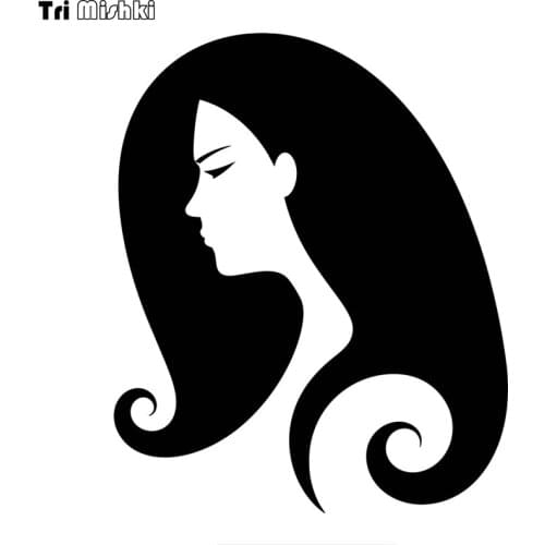 Tri mishki HZX1357 zodiac signs Virgo car sticker Vinyl Decals Waterproof sticker on Car Body Rear Window