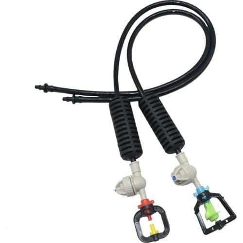360 Degree Hanging anti drip misting sprinklers Rotating Sprinklers nozzle Kit For drip irrigation in greenhouse 1set