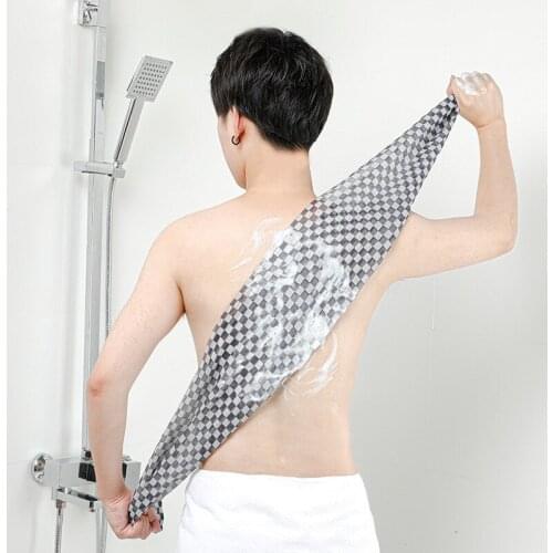 Japanese imported bath towel plus long bath flower, rubbing back, strong mud rubbing and back strip bath towel artifact