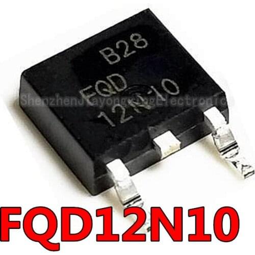 10PCS/LOT FQD12N10 12N10TO-252 New original spot hot sale