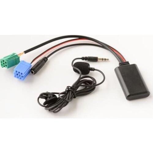 Biurlink 300CM Calling Handsfree Car Bluetooth 5.0 HIFI Sound Audio Adapter MINI ISO 6Pin 8pin Plug for Porsche Becker Stereo