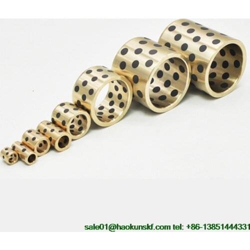 JDB4020/4025/4030/4035/4040/4050/4060/4070/4080 Graphite Copper Bushings, MPBZ40-20/25/30/35/40/45/50/60/70/80 Oil Free Bushings