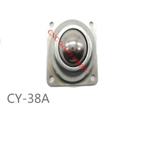 CY-38A 77MM STEEL bull bovine eye ball wheel universal ball bearing balls transport round universal cooker round ball