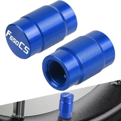 For BMW F650CS SCARVER 2001 2002 2003 2004 2004 Motorcycle Accessories Wheel Tire Valve caps CNC Aluminum Airtight Covers