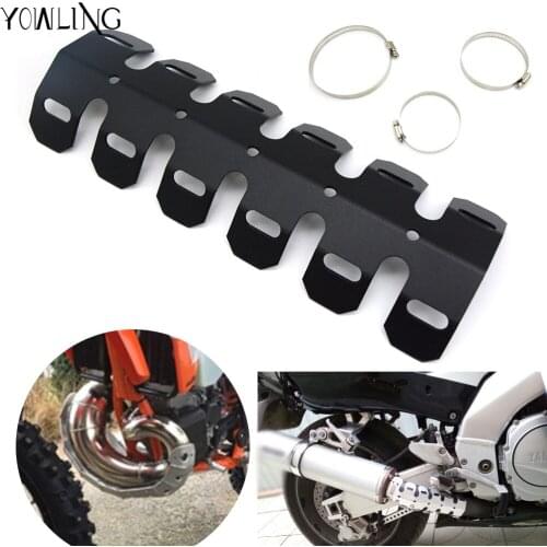 New Motorcycle Exhaust Muffler Pipe Leg Protector Heat Shield Cover For HUSQVARNA TE 250 310 630 450 510 610 SMR SM610 TC 125