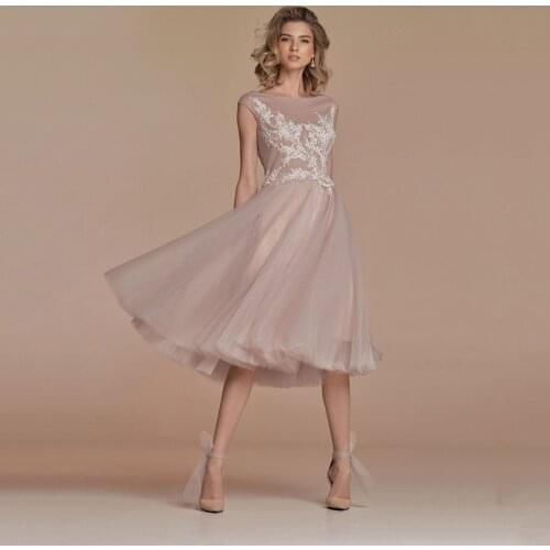 Jiayigong Bateau Neck A Line Mother of The Bride Dress Cap Sleeve Backless Appliques Mere De La Mariee Robes Mother Gowns