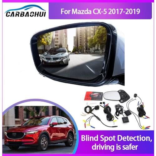 Car Blind Spot Monitoring for Mazda CX-5 2017-2019 BSD BSM Radar Detection System Microwave Sensor Assistant Driving Security