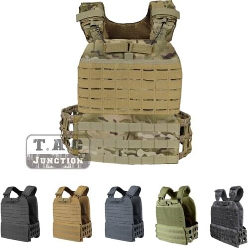 Tactical Cross Fit Plate Carrier Weighted Vest Adjustable Heavy Carrier Quick Release Combat CS Protective Vest