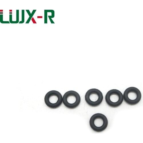 LUJX-R 50pcs O-Ring Thickness 2mm O Type Sealing Rubber Ring Gaskets OD 5 6 7 8 9 10 11 12 13 14 15 16 NBR Gasket Black Washer