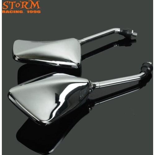 Motorcycle Behind Side Rearview Mirror For Honda CB400 CB750 CB1000 CB1300 CB 1 VTEC VT250 ZRX400 VYR Dirt Bike