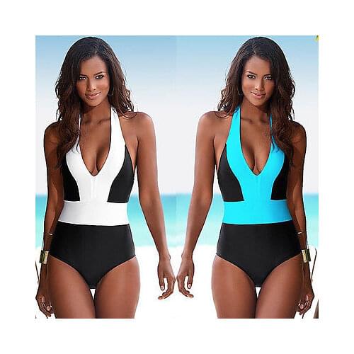 2019 Big Size Swimsuit Women One Piece Plus Size Swimwear One Piece Bathing Suits Large Bust Swimsuits