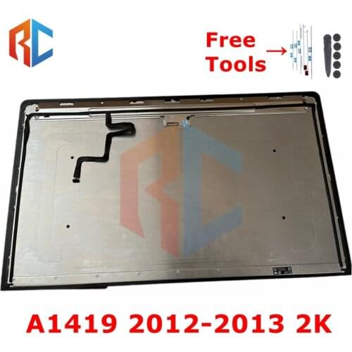 Original 2K A1419 LCD Assembly 2012 2013 LM270WQ1(SD)(F1) For IMAC 27" A1419 2K LCD Screen Display LM270WQ1 SD F1