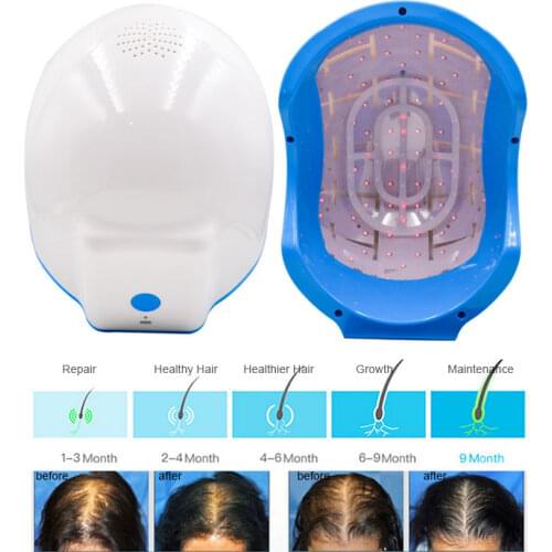 80 Laser Hair Regrowth Massage Helmet Anti Hair Loss Therapy Machine Hair Growth Promote Cap