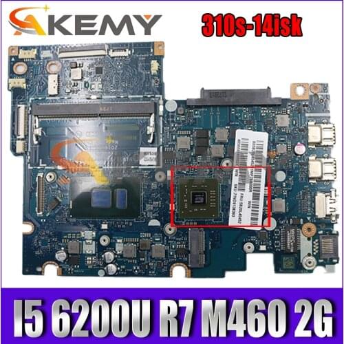 Akemy For Lenovo 310s-14isk Laptop PC Motherboard I5 6200U R7 M460 2G Graphics la-d451p 100% Test OK Quality Assurance