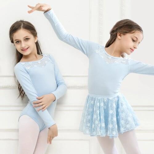 Ballet dress Ballerina ballet leotard dance skirt gymnastics leotard rose lace sweetheart separate lace ballet skirt costumes