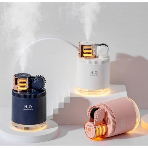 260ml Wireless Air Humidifier Portable Diffuser 2000mAh Battery Essential Oil Difusor Aromatherapy Mist Maker Fogger For Home