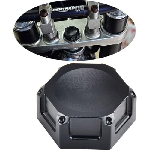 CNC Steering Stem Nut Bolt For Suzuki DRZ400 DRZ400S DRZ400E DRZ400SM 2000-2019