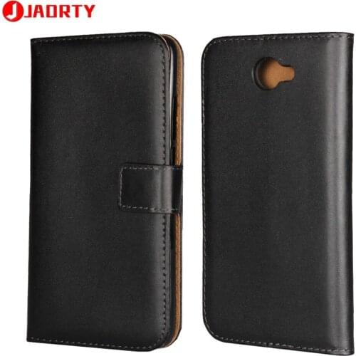Case For Huawei Y7 Leather Cover Card Slot Wallet Case Coque Y7 Phone Case Cover flip Stand