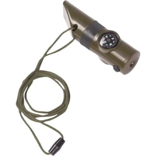 YDS Mil-Tec Functional Signal Whistle .Multi functional Whistle for camping