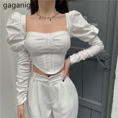 Женские однотонные футболки Gaganight China At AliExpress