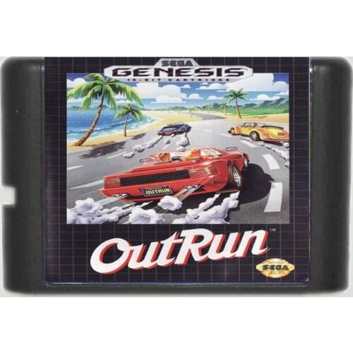 Outrun 16 bit SEGA MD Game Card For Sega Mega Drive For Genesis
