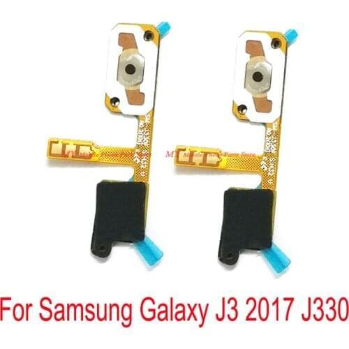 Home Button Flex Cable Spare Part For Samsung Galaxy J3 2017 J330 J330F Return Back Home Button Flex Cable Replacement Parts