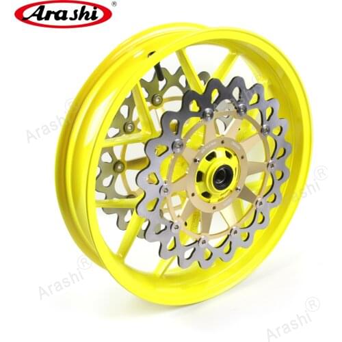 Arashi For HONDA CBR1000RR 2008 - 2017 Front Wheel Rim Brake Disc Rotors Motor Tire Wheels CBR 1000 RR CBR1000 2014 2015 2016