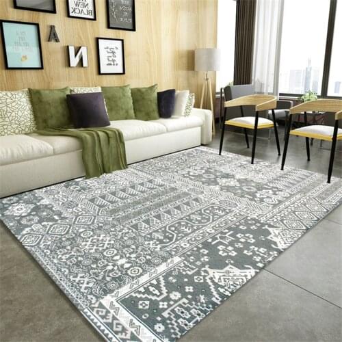 Mediterranean Style Royal Carpets For Living Room Bedroom Area Rug Decorate Home Carpet Fashion Door Mat Home Floor Area Rug Mat