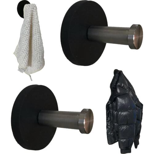 2x Magnetic Hook Strong Magnet Refrigerator Fridge Garage Hanging Holder Rack